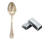  Colher Sopa Prata Fracalanza Lacinho